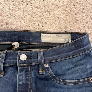 Rag & bone midrise skinny jeans Bedford